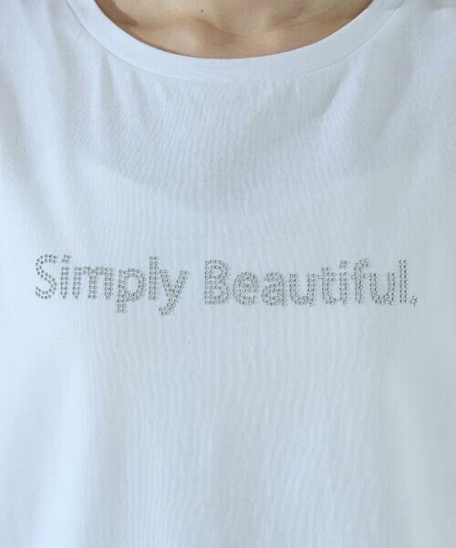 COMME CA ISM / コムサイズム カットソー | ロゴ Tシャツ | 詳細12