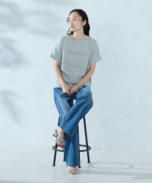 COMME CA ISM / コムサイズム カットソー | ロゴ Tシャツ | 詳細15