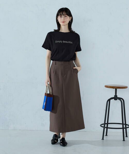 COMME CA ISM / コムサイズム カットソー | ロゴ Tシャツ | 詳細21