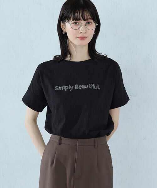 COMME CA ISM / コムサイズム カットソー | ロゴ Tシャツ | 詳細23