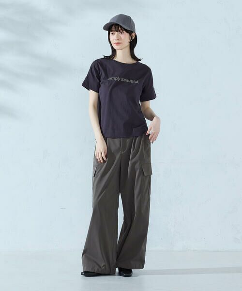 COMME CA ISM / コムサイズム カットソー | ロゴ Tシャツ | 詳細25