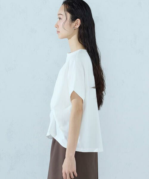 COMME CA ISM / コムサイズム カットソー | 【接触冷感】ツイストタック Tシャツ　 | 詳細6