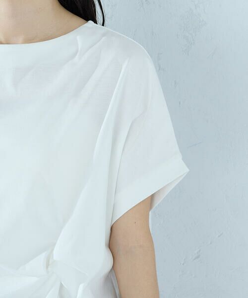 COMME CA ISM / コムサイズム カットソー | 【接触冷感】ツイストタック Tシャツ　 | 詳細9