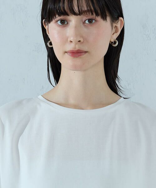 COMME CA ISM / コムサイズム カットソー | 【接触冷感】バックタック Tシャツ | 詳細9
