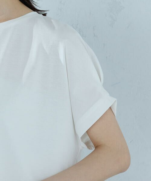 COMME CA ISM / コムサイズム カットソー | 【接触冷感】バックタック Tシャツ | 詳細10