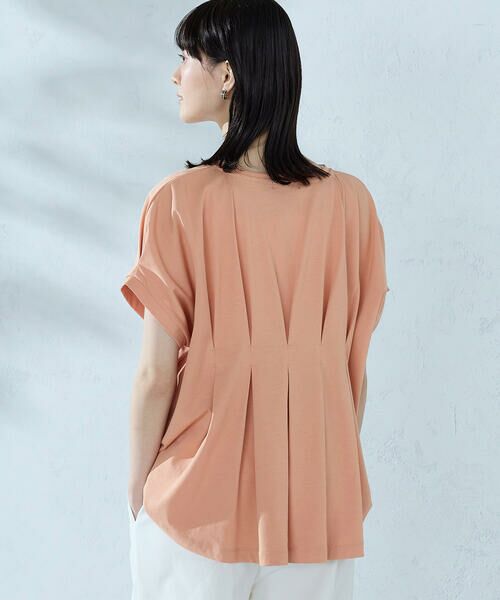 COMME CA ISM / コムサイズム カットソー | 【接触冷感】バックタック Tシャツ | 詳細30