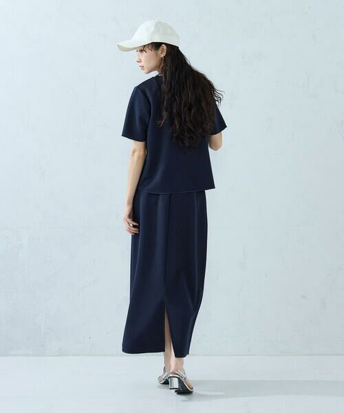 COMME CA ISM / コムサイズム カットソー | クルーネック ストレッチプリーツTシャツ / セットアップ対応 | 詳細26
