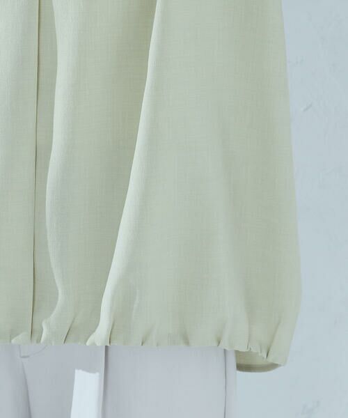COMME CA ISM / コムサイズム シャツ・ブラウス | ノースリーブ タックブラウス | 詳細13
