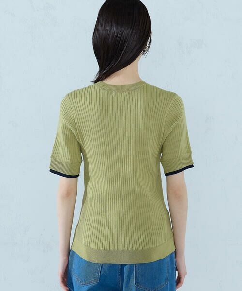 COMME CA ISM / コムサイズム ニット・セーター | レイヤードデザイン リブニット | 詳細17