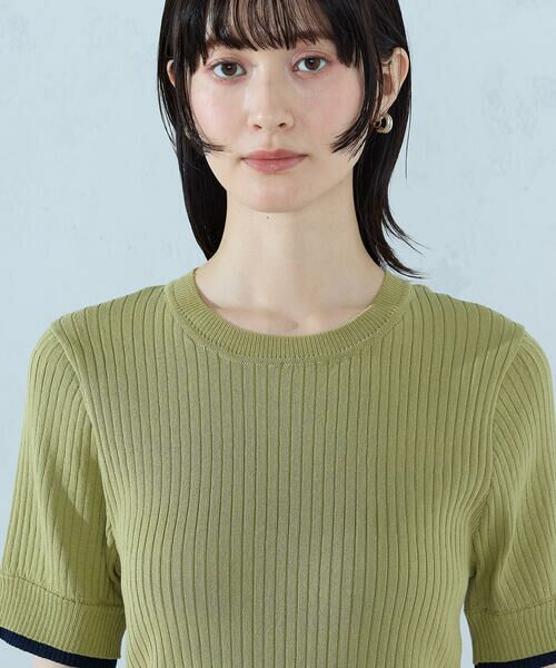 COMME CA ISM / コムサイズム ニット・セーター | レイヤードデザイン リブニット | 詳細18