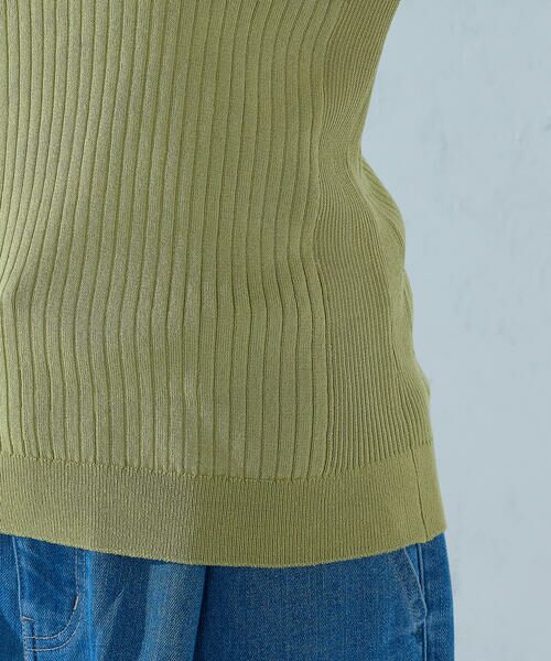 COMME CA ISM / コムサイズム ニット・セーター | レイヤードデザイン リブニット | 詳細20