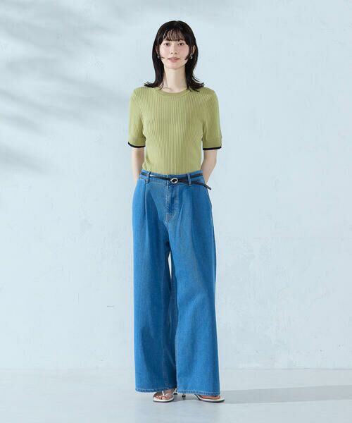 COMME CA ISM / コムサイズム ニット・セーター | レイヤードデザイン リブニット | 詳細11