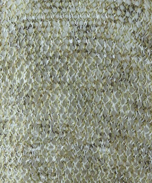 COMME CA ISM / コムサイズム ニット・セーター | ミックスカラーメッシュニット Ｔシャツ | 詳細20