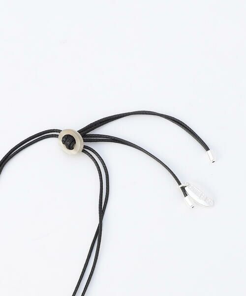 COMME CA ISM / コムサイズム ネックレス・ペンダント・チョーカー | ツイストリング コードネックレス | 詳細2