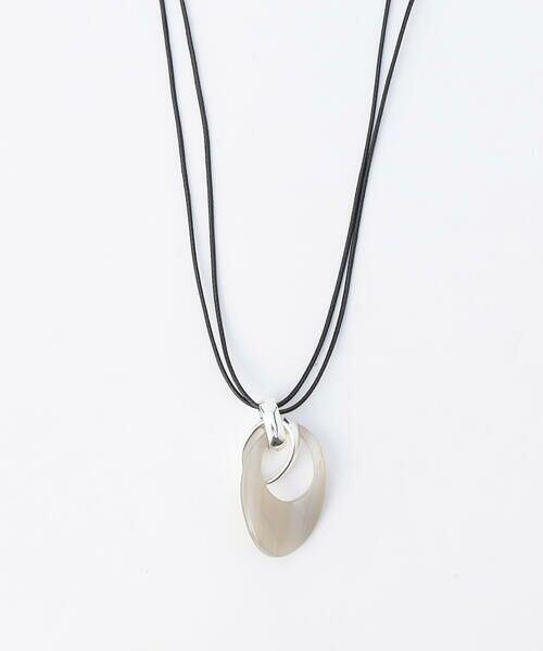 COMME CA ISM / コムサイズム ネックレス・ペンダント・チョーカー | ツイストリング コードネックレス | 詳細3