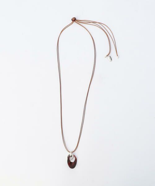 COMME CA ISM / コムサイズム ネックレス・ペンダント・チョーカー | ツイストリング コードネックレス | 詳細4