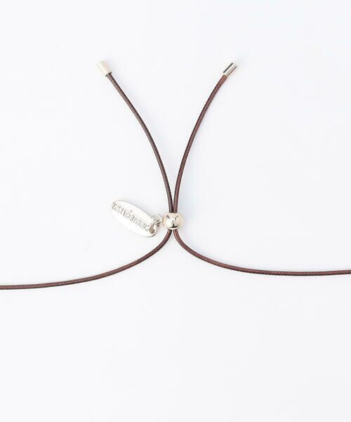 COMME CA ISM / コムサイズム ネックレス・ペンダント・チョーカー | オーバルコンビ コードネックレス | 詳細3
