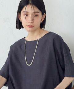 COMME CA ISM / コムサイズム ネックレス・ペンダント・チョーカー | プラスチックパール スライドネックレス