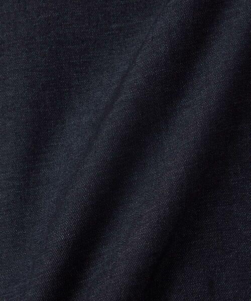 COMME CA ISM / コムサイズム ブルゾン | デニムライクストレッチ 5分袖フーデッドブルゾン | 詳細17