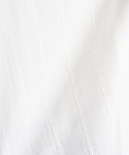 COMME CA ISM / コムサイズム シャツ・ブラウス | ドビーオックス×カラミストライプ 半袖キューバシャツ | 詳細12