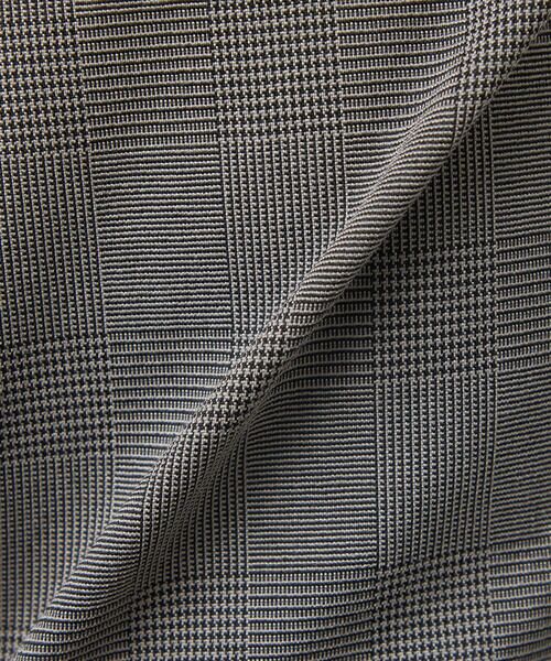 COMME CA ISM / コムサイズム ショート・ハーフ・半端丈パンツ | ポリエステルグレンチェックストレッチ ワンタックショートパンツ | 詳細12