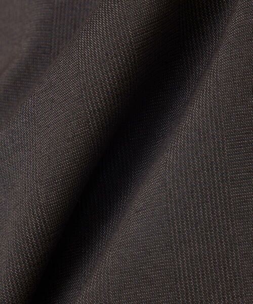 COMME CA ISM / コムサイズム ショート・ハーフ・半端丈パンツ | ポリエステルグレンチェックストレッチ ワンタックショートパンツ | 詳細17