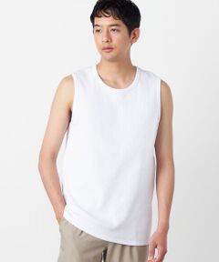 COMME CA ISM / コムサイズム タンクトップ | ストレッチテレコ タンクトップ