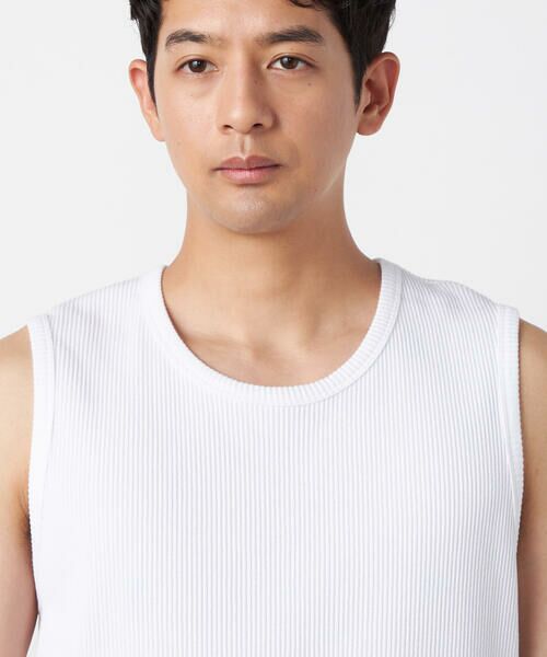 COMME CA ISM / コムサイズム タンクトップ | ストレッチテレコ タンクトップ | 詳細6