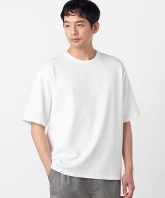 COMME CA ISM / コムサイズム Tシャツ | チェックジャガードＴシャツ