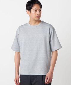 COMME CA ISM / コムサイズム Tシャツ | チェックジャガードＴシャツ