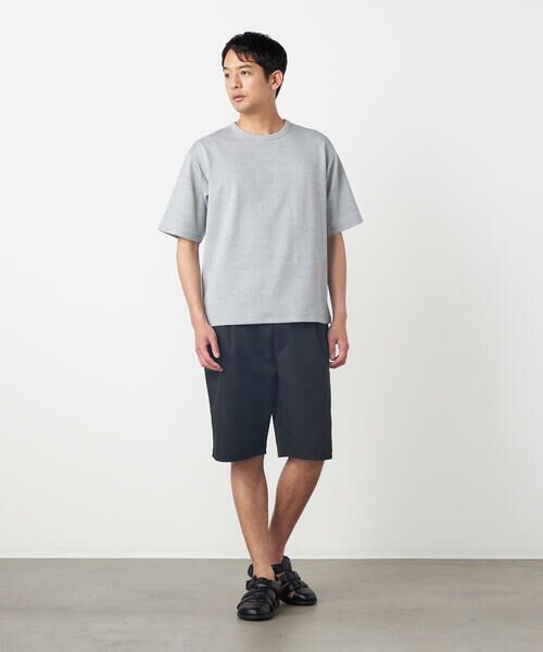 COMME CA ISM / コムサイズム Tシャツ | チェックジャガードＴシャツ | 詳細6