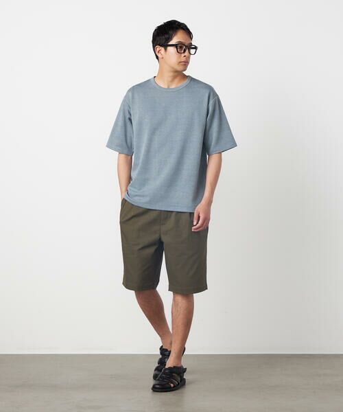 COMME CA ISM / コムサイズム Tシャツ | チェックジャガードＴシャツ | 詳細13