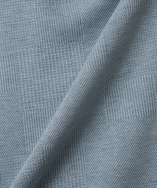 COMME CA ISM / コムサイズム Tシャツ | チェックジャガードＴシャツ | 詳細22