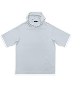 COMME CA ISM / コムサイズム Tシャツ | 【吸水速乾】フェイクレイヤード フーデッド Tシャツ