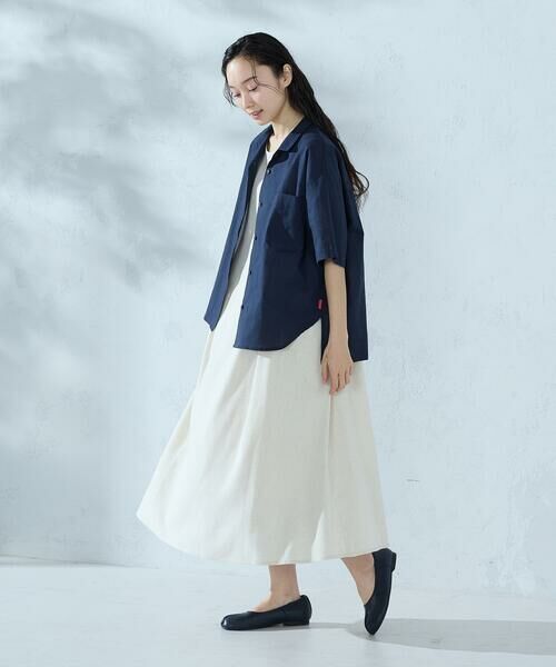 COMME CA ISM / コムサイズム シャツ・ブラウス | コットンリネン 半袖シャツ/セットアップ対応 | 詳細4