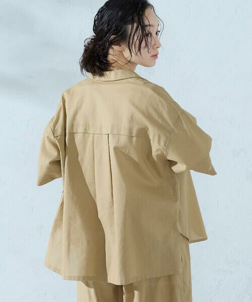 COMME CA ISM / コムサイズム シャツ・ブラウス | コットンリネン 半袖シャツ/セットアップ対応 | 詳細12