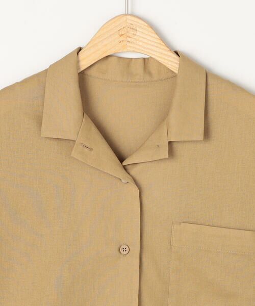 COMME CA ISM / コムサイズム シャツ・ブラウス | コットンリネン 半袖シャツ/セットアップ対応 | 詳細16