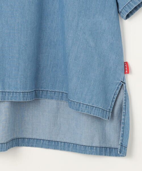 COMME CA ISM / コムサイズム シャツ・ブラウス | ツイル・デニム スキッパープルオーバー/セットアップ対応 | 詳細13