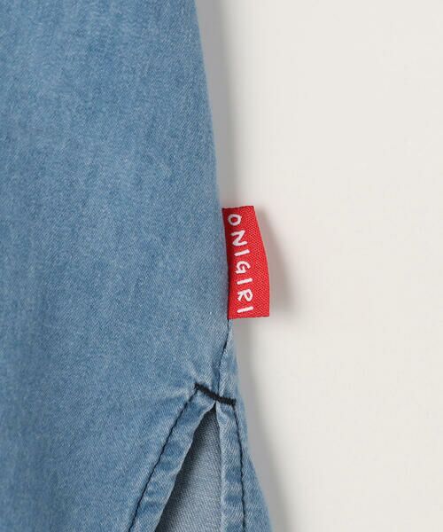 COMME CA ISM / コムサイズム シャツ・ブラウス | ツイル・デニム スキッパープルオーバー/セットアップ対応 | 詳細14