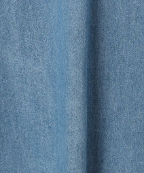 COMME CA ISM / コムサイズム シャツ・ブラウス | ツイル・デニム スキッパープルオーバー/セットアップ対応 | 詳細15