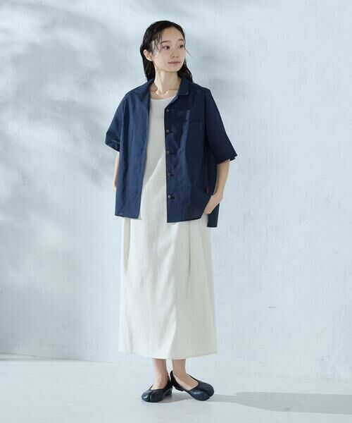 COMME CA ISM / コムサイズム ドレス | ノースリーブ アッパッパ | 詳細8