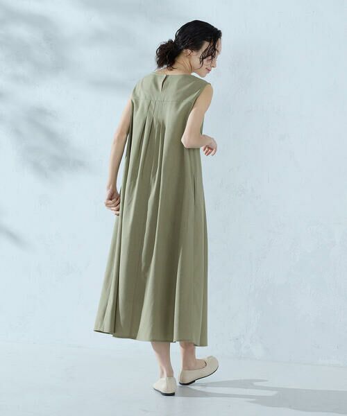 COMME CA ISM / コムサイズム ドレス | ノースリーブ アッパッパ | 詳細20