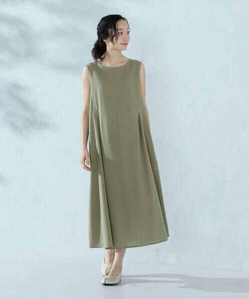 COMME CA ISM / コムサイズム ドレス | ノースリーブ アッパッパ | 詳細21
