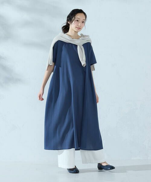 COMME CA ISM / コムサイズム ドレス | 半袖 アッパッパ | 詳細2