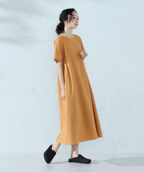 COMME CA ISM / コムサイズム ドレス | 半袖 アッパッパ | 詳細13