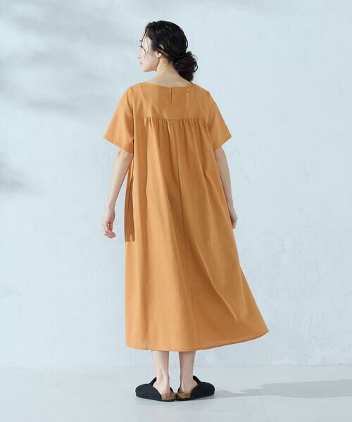 COMME CA ISM / コムサイズム ドレス | 半袖 アッパッパ | 詳細14