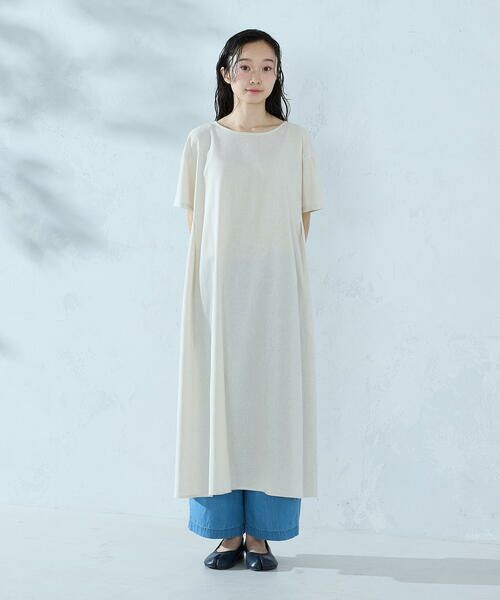 COMME CA ISM / コムサイズム ドレス | 半袖 アッパッパ | 詳細17