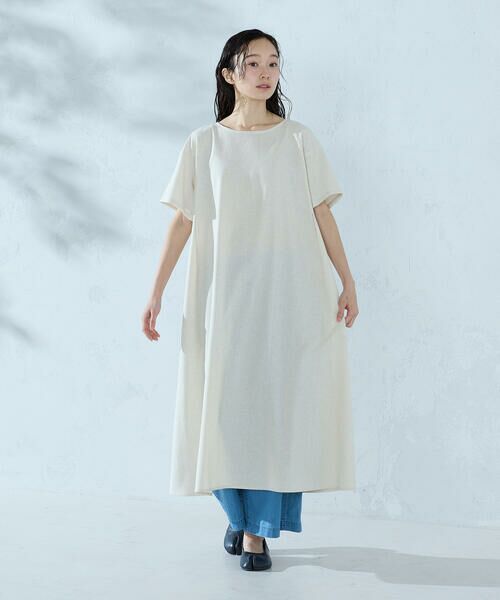 COMME CA ISM / コムサイズム ドレス | 半袖 アッパッパ | 詳細18
