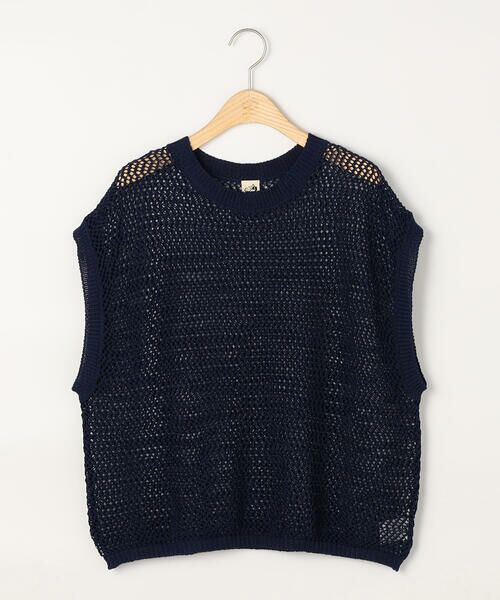 COMME CA ISM / コムサイズム ベスト | 【セットアイテム】メッシュニットベスト＋Tシャツ | 詳細12