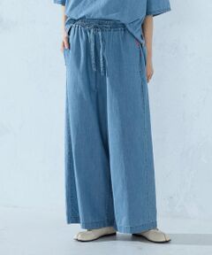 COMME CA ISM / コムサイズム その他パンツ | ツイル・デニム イージーパンツ/セットアップ対応